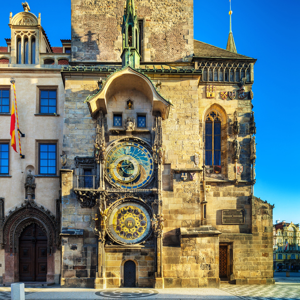 Astronomical clock in Praque, Czech Republic